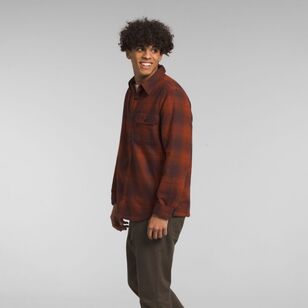 The North Face Men's Campshire Shirt Brown Medium / Shadow Plaid L