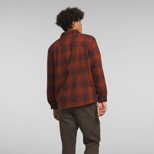 The North Face Men's Campshire Shirt Brown Medium / Shadow Plaid L