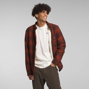 The North Face Men's Campshire Shirt Brown Medium / Shadow Plaid L