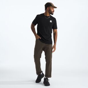 The North Face Men's Box Logo Short Sleeve Tee TNF Black & TNF White