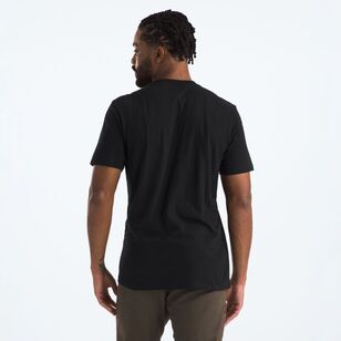 The North Face Men's Box Logo Short Sleeve Tee TNF Black & TNF White