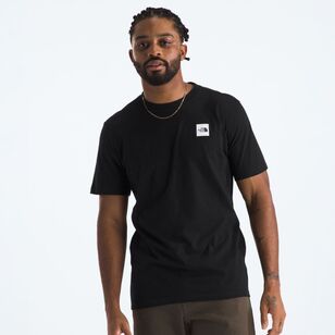 The North Face Men's Box Logo Short Sleeve Tee TNF Black & TNF White