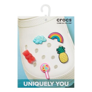 Crocs Happy Candy 5 Pack Jibbitz Multicoloured