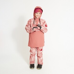 XTM Youth Mackey Anorak Snow Jacket Dusty Pink Soft Camo