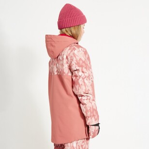 XTM Youth Mackey Anorak Snow Jacket Dusty Pink Soft Camo