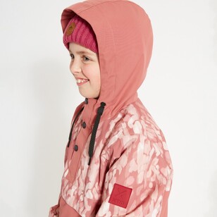 XTM Youth Mackey Anorak Snow Jacket Dusty Pink Soft Camo