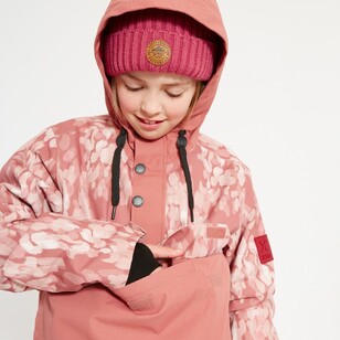 XTM Youth Mackey Anorak Snow Jacket Dusty Pink Soft Camo