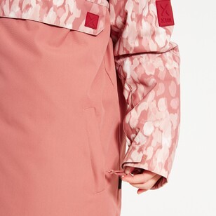 XTM Youth Mackey Anorak Snow Jacket Dusty Pink Soft Camo