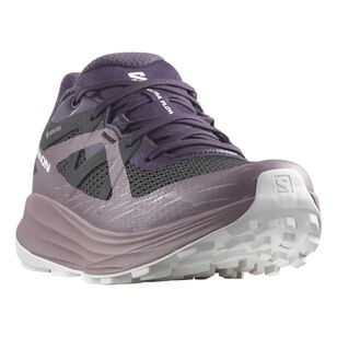 Salamon Women's Ultra Flow Gore-Tex Low Trail Shoe Nightshade / Moonscape / White