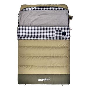 Dune 4WD Ranger Duo Sleeping Bag Army Green & Taupe Green