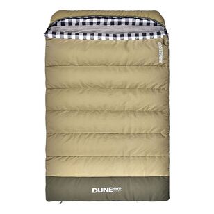 Dune 4WD Ranger Duo Sleeping Bag Army Green & Taupe Green