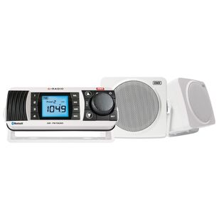 GME GR300BTWEP2 Marine Stereo White