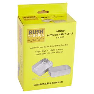 Bush Tracks Mess Kit Army Style Metal