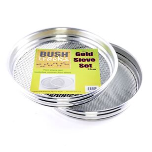 Bushtracks Gold Sieve 2-piece Set Aluminium