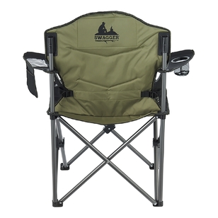 Coleman Swagger Quad Fold Chair Green