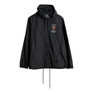 Salty Crew Snap Jacket Black