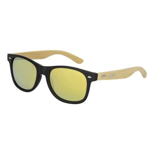 Drift Bamboo Sunglasses With Bamboo & Matte Black Frame and Grey Filter Lens