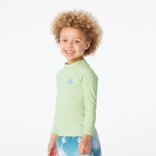 Body Glove Kids Surfboard Logo Rash Vest Green