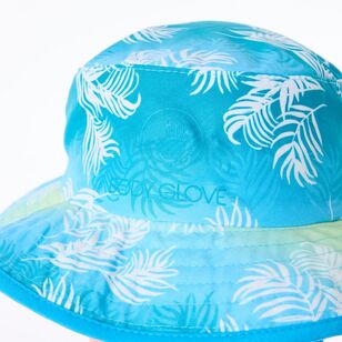 Body Glove Kids Hombre Swim Bucket Hat Homre Palm Print One Size