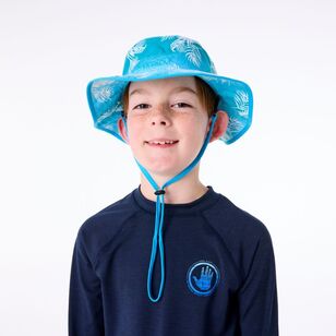 Body Glove Kids Hombre Swim Bucket Hat Homre Palm Print One Size