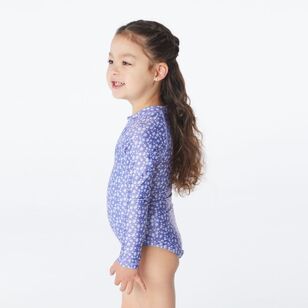 Body Glove Kids Bloom Surfsuit Floral Blue