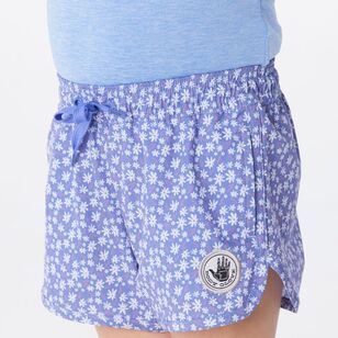 Body Glove Kids Bloom Swim Shorts Floral Blue