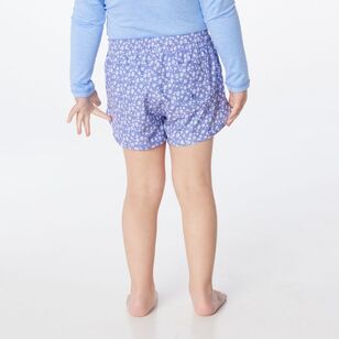 Body Glove Kids Bloom Swim Shorts Floral Blue