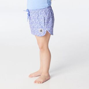 Body Glove Kids Bloom Swim Shorts Floral Blue