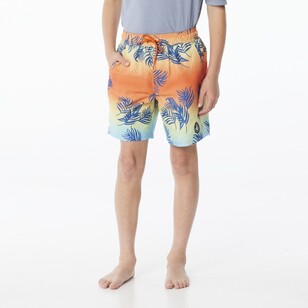 Body Glove Youth Hombre Swim Shorts Homre Palm Print