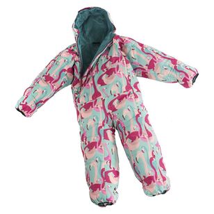 Selk'bag Kids Recycled Wearable Sleeping Bag Medium Flamingo M