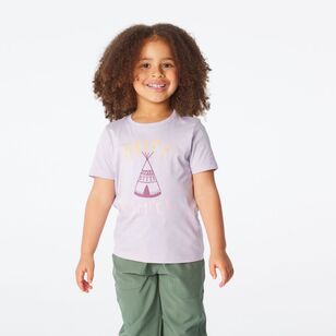 Cape Kids Girl's Good Earth Cotton Printed Tees Lavender