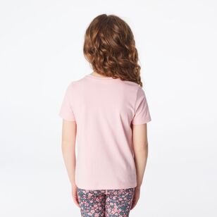 Cape Kids Girl's Good Earth Cotton Printed Tees Pink