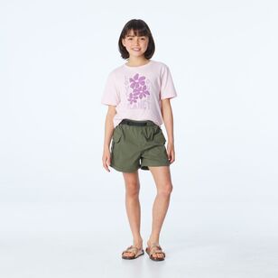 Cape Youth Utility Shorts Olive Green