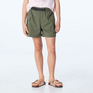 Cape Youth Utility Shorts Olive Green