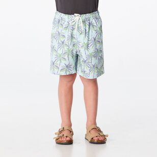 Cape Kids Volley Shorts Cool Palms