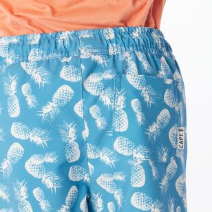 Cape Kids Volley Shorts Pineapples