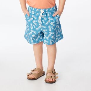 Cape Kids Volley Shorts Pineapples