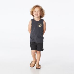 Cape Kids Muscle Tank Vintage Black