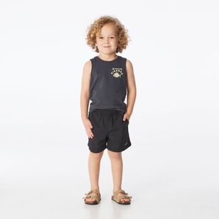 Cape Kids Unisex Adventure Shorts Black