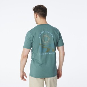 Body Glove Men's Retro Tee Green