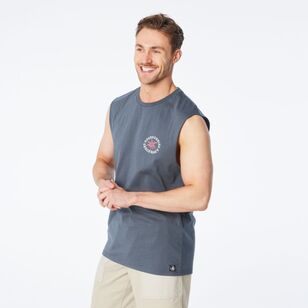 Body Glove Men's Muscle Tank Smoke