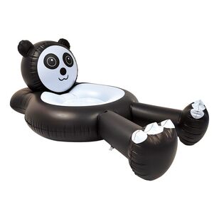 We Love Summer Panda Pool Float Black & White