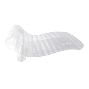 We Love Summer Lounger Pool Float Clear