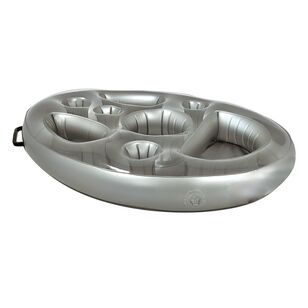 We Love Summer Party Tray Pool Float Grey