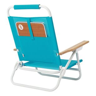 Life! Beach Days Reclining Arm Chair With Table Teal