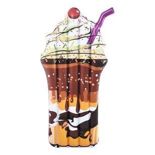 We Love Summer Milkshake Lilo Pool Float Chocolate