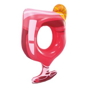 We Love Summer Swim Ring Cocktail Pool Float Multicoloured