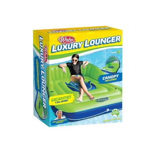 Wahu Luxury Lounger Green