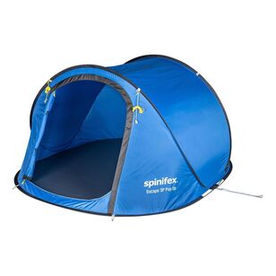 Spinifex Escape 3-Person Pop Up Tent Blue