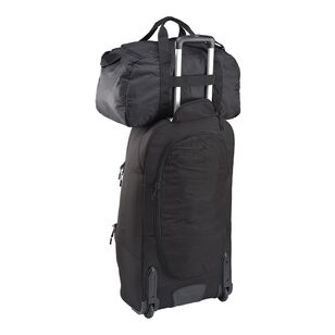 Caribee Folding 37L Travel Duffle Bag Black